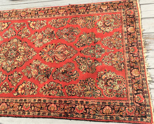 Semi-Antique Sarouk Rug